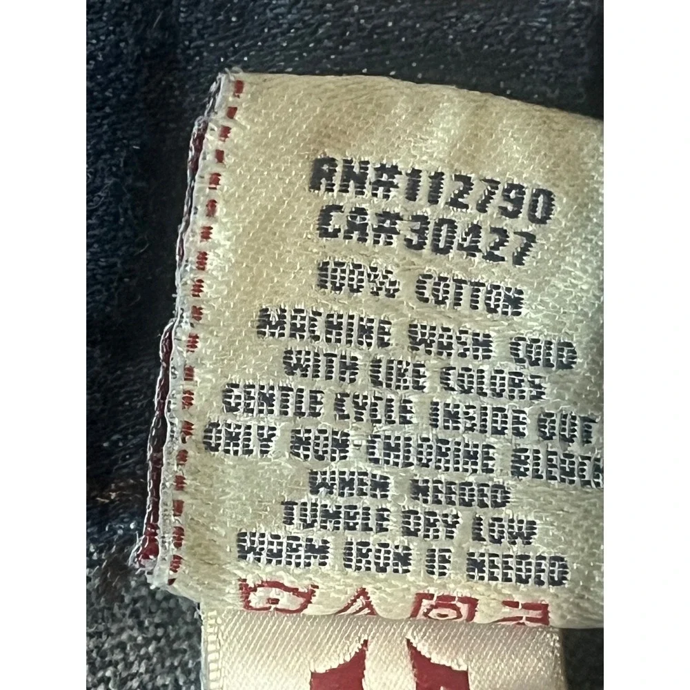 True religion Ricky jeans denim vintage 24–859 LX 603336 embellished men 38 flap